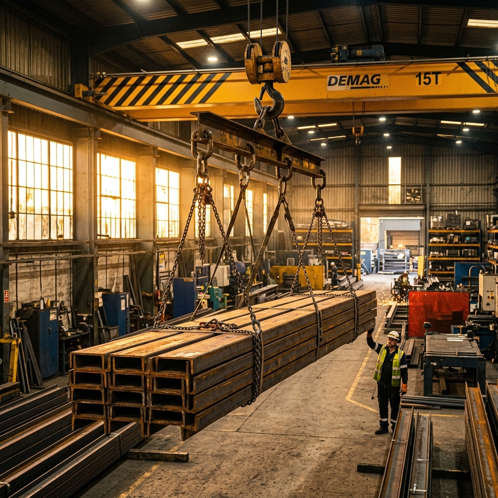 Mild Steel Channels (ISMC) wholesale logistics and trailer dispatch - gichannel.com